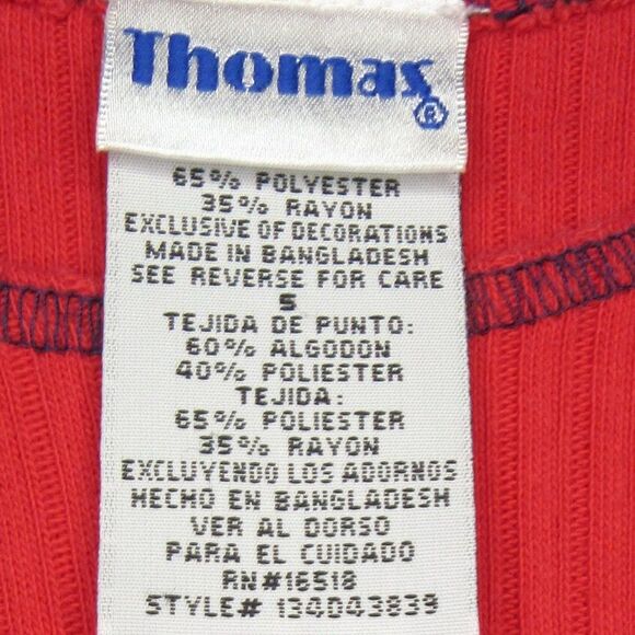 Y2K Plaid Dress Girls Size 5 Red Multicolor Embellished Plaid Retro VTG School - Picture 9 of 16